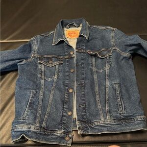 Levi's Tan and Red Label Denim